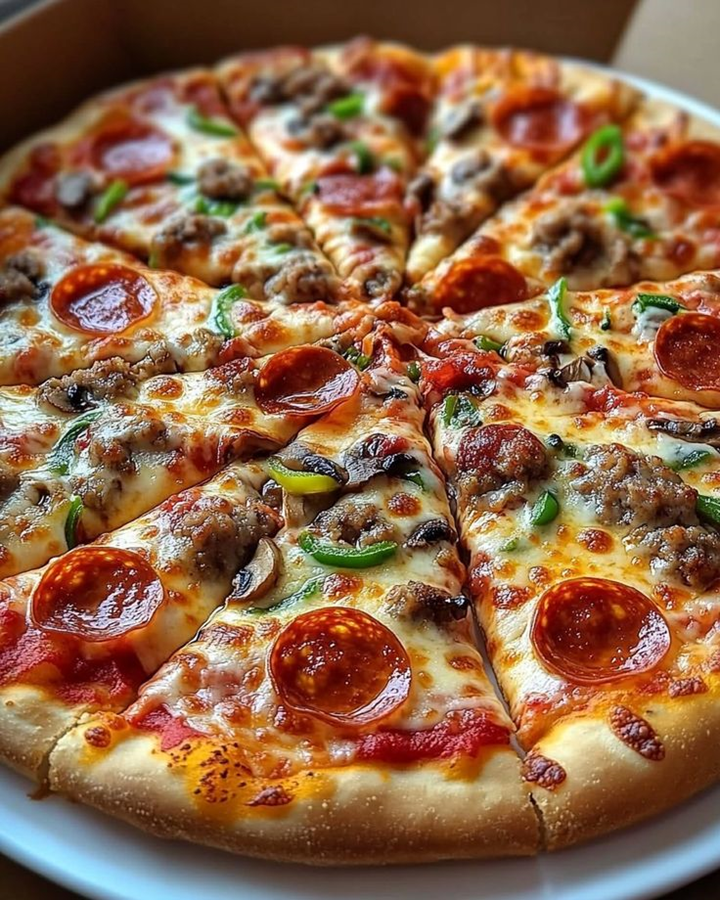 Vegane Pizza Supreme